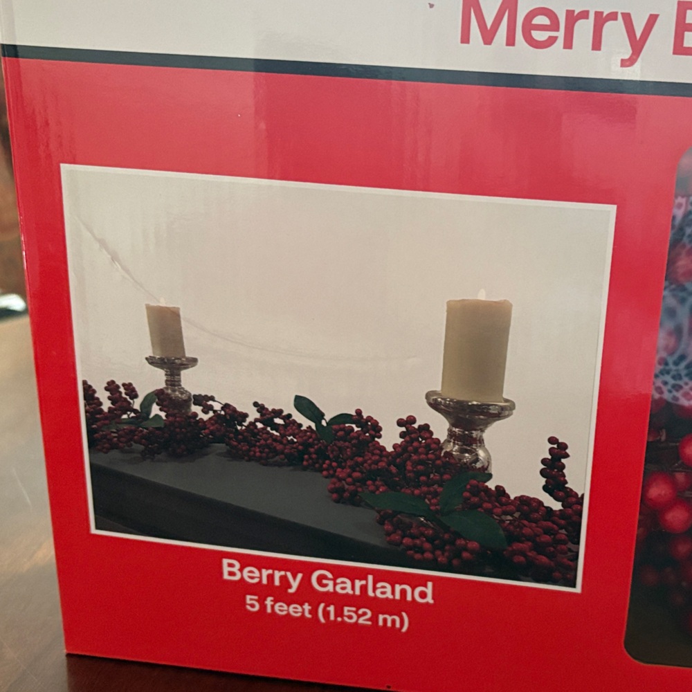 Hobby Lobby Red Berry Garland